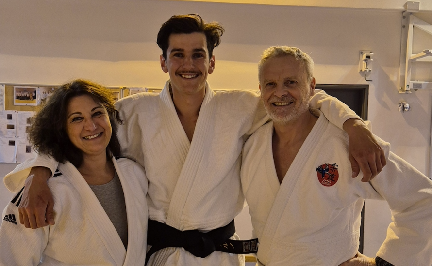 Remise de ceinture noire de Arnaud FALLEN