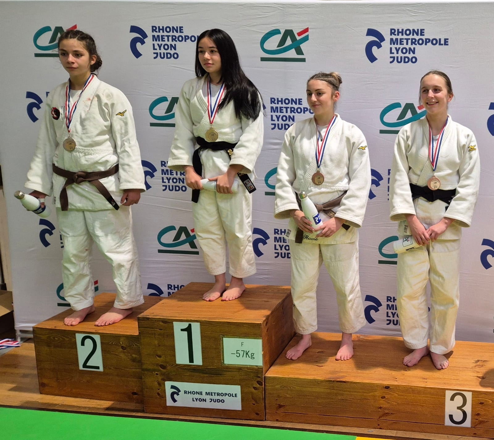 Lola LAISSUS 3ème au championnat du Rhône Cadettes